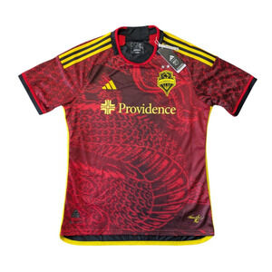 Adidas Seattle Sounders Bruce Lee MLS Soccer Jersey New Size Large Adult Red